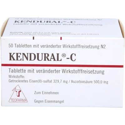 Abbildung von Kendural C Retardtabletten 50 St