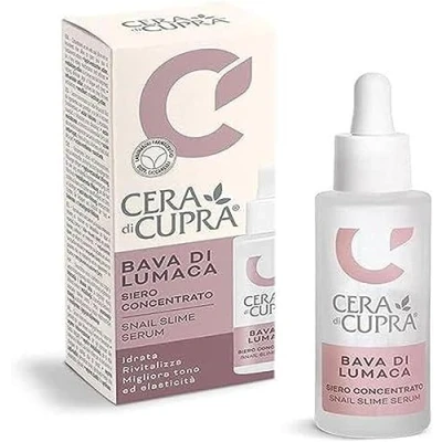 Abbildung von Cera di Cupra, Schneckenschleim Nährendes Serum, revitalisierende Wirkung, verbessert den Teint und die Elastizität, entfernt Anzeichen von Müdigkeit, Made in Italy, Dermatologisch Getestet, 30 ml