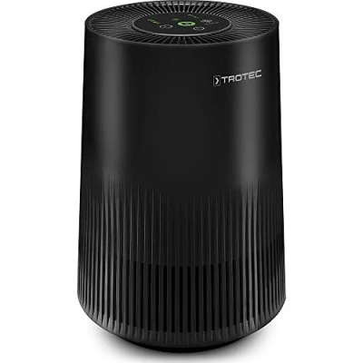 Abbildung von TROTEC Luftreiniger AirgoClean 11 E HEPA Filter für Allergiker Räume bis 15 m²/38 m3, Gebläsestufen 3, entfernt 99,97% aller Partikel, geeigner Raucherzimmer, energieeffizient