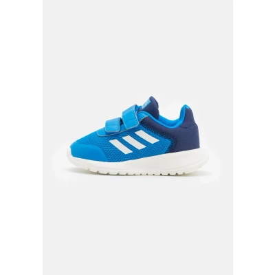 Abbildung von adidas Jungen Unisex Kinder Tensaur Run Shoes Laufschuhe, Blue Rush/Core White/Dark Blue, 19 EU
