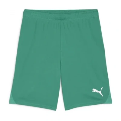 Abbildung von Puma Teamgoal kurze Sporthose für Kinder, Größe: 152, Gruenweiss
