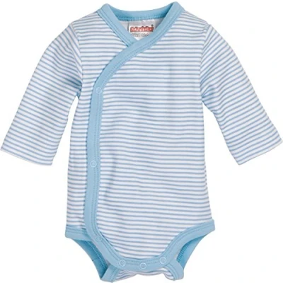 Abbildung von Playshoes Unisex Kinder Wickelbody Ringel 800103, 17 Bleu, 50