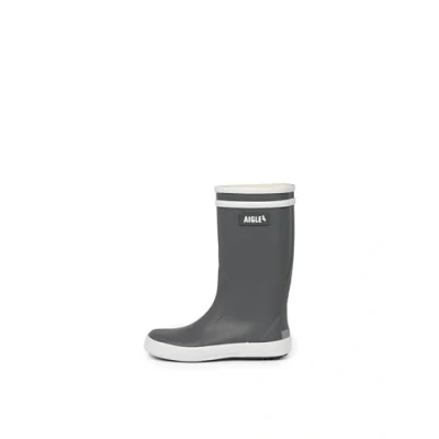 Abbildung von Aigle Lolly POP Unisex Gummistiefel für Kinder, Größe: 37, Charcoal Schuhe