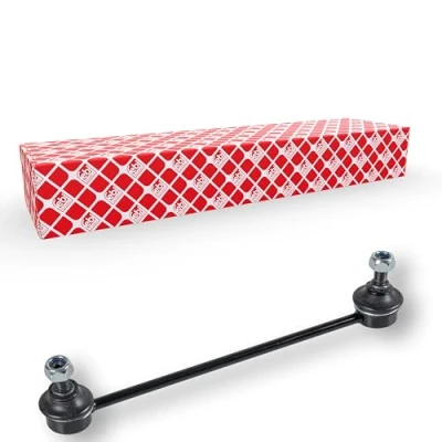 Abbildung von febi BILSTEIN 28045 Koppelstange Hinterachse links, rechts 246 M10 x 1,25 Plus mit selbstsichernder Mutter, Mutter Stahl