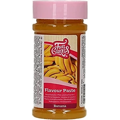 Abbildung von FunCakes Geschmackpaste Banane: Lebensmittelpaste, großartiger Geschmack, perfekt zum Dekorieren von Kuchen, geeignet für Teig und Füllungen. 120 g.