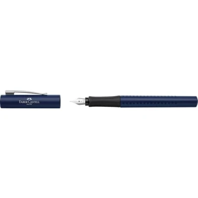 Abbildung von FABER CASTELL Kugelschreiber/Füllfederhalter Grip 2011 (Feder B, blau, 1 stück (1er Pack))