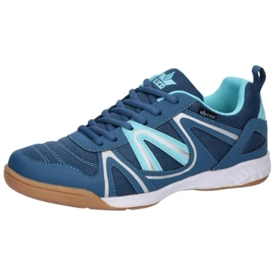 Abbildung von Lico Damen Fit Indoor Hallenturnschuhe, Petrol/Türkis, 41 EU