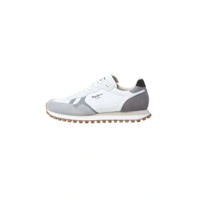 Abbildung von Pepe Jeans Briton Master Sneaker low, Herren, Größe: 44, White Schuhe