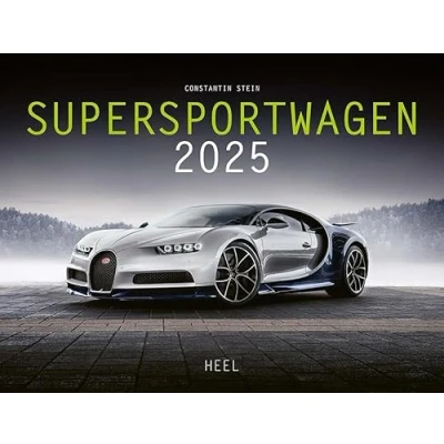 Abbildung von Supersportwagen Kalender 2025: Eintragkalender Supercars Sportwagen Wandkalender