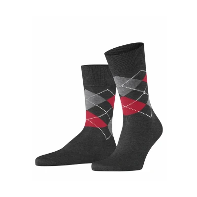 Abbildung von Burlington Manchester Socken, Herren, Größe: 40/46, Anthracite mel