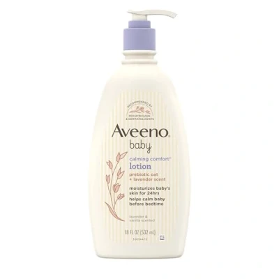 Abbildung von Aveeno Beruhigende Komfortlotion Für Babys, Lavendel Und Vanille, 18 Flüssigunzen Bon