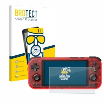 Abbildung von BROTECT Entspiegelungs Schutzglas für Retroid Pocket 4 Pro Schutz Folie Panzerfolie Glas Matt [Extrem Kratzfest 9H, Anti Reflex, Fingerprint]