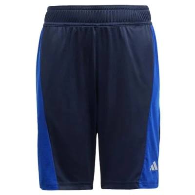 Abbildung von adidas Performance kurze Sporthose für Kinder, Größe: 140, Legend ink lucid blue reflective silver