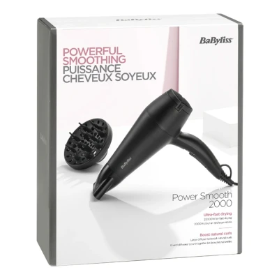 Abbildung von Babyliss D215DE Haartrockner, Diffusor, Schwarz, 2000 W, 2 Stück