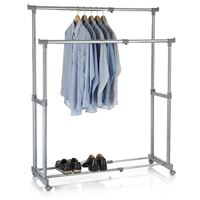 Abbildung von CARO Möbel Garderobenständer CASA, Rollgarderobe Kleiderständer Kleiderwagen Kleidersta