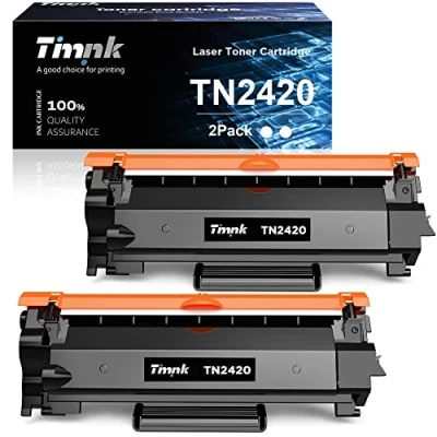 Abbildung von Timink TN2420 TN 2420 Kompatible Tonerkartusche für Brother TN2410 MFC L2710DW L2710DN DCP L2510D L2530DW L2550DN, HL L2310D L2350DW L2370DN L2375DW, L2730DW L2750DW (2 Schwarz)
