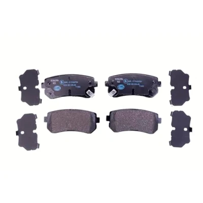Abbildung von HELLA 8DB 355 006 961 Bremsbelagsatz mit akustischer Verschleißwarnung Zubehör KIA: RIO 2, Sportage II, 2 Stufenheck, HYUNDAI: ACCENT 3