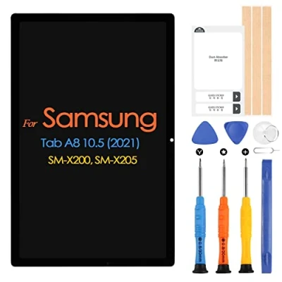 Abbildung von for Samsung Galaxy Tab A8 2021 SM X200 X205 10.5&quot; Display Replacement Touch Screen Digitizer Assembly with Repair Kit