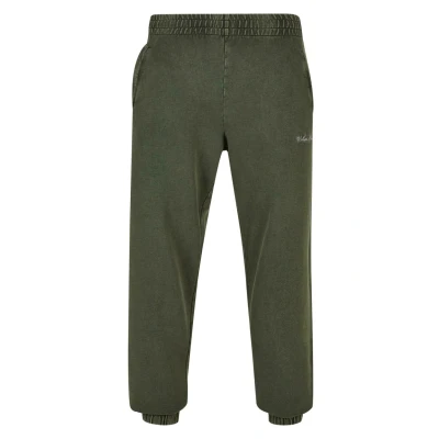 Abbildung von Urban Classics Small Embroidery Jogginghose, Herren, Größe: 4XL, Bottlegreen