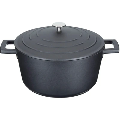 Abbildung von Master Class Kasserolle &quot;MasterClass&quot;, Aluminiumguss, 4 Liter, rund, ultraleicht, kratzfeste Antihaftbeschichtung, Induktion