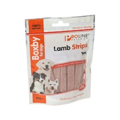 Abbildung von Boxby Lammstreifen Lamm Hundesnacks 90 g...