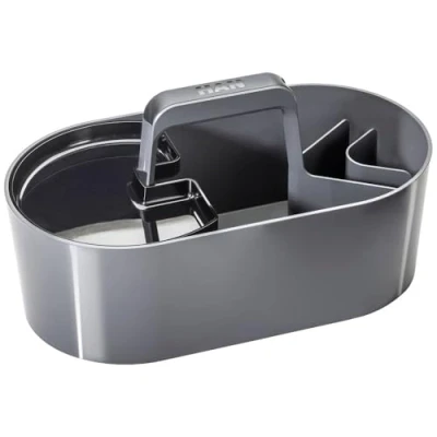 Abbildung von HAN Toolbox LOFT mit 4 Fächern, herausnehmbarer Ablageschale und Tragegriff, granite grey, 1200 19