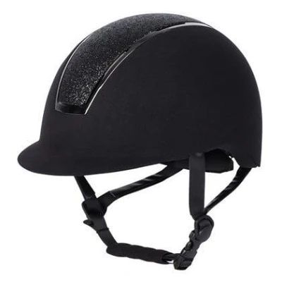 Abbildung von Harry&#039;s Horse Reithelm Regal Velvet Sparkle Schwarz 58 60cm Agradi.deVerkauft von Agradi
