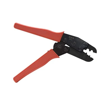 Abbildung von SWA RP16 kleine Hand Ratschenzange für unisolierte Kabelschuhe von 10 mm² bis 16