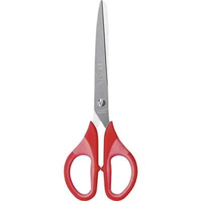 Abbildung von Heyda 204809423 Universalschere Colour Code (18 cm mit Soft Touch Einlage) rot / red