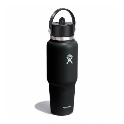 Abbildung von 32 OZ WIDE FLEX STRAW TRAVEL BOTTLE BLACK