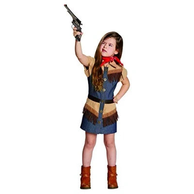 Abbildung von Party x People Cowboy Kostüm Western Karneval Kinder Wildwest Verkleidung Mädchen