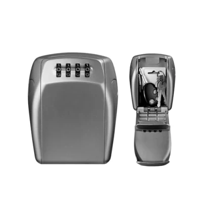 Abbildung von MASTER LOCK Groer Schlsselkasten fr extra Sicherheit Select Access Wandhalterung, Metall, Zink, Grau, Zahlenschloss, 105 x 46 135 mm, 64 35 96 4 Stück(e)