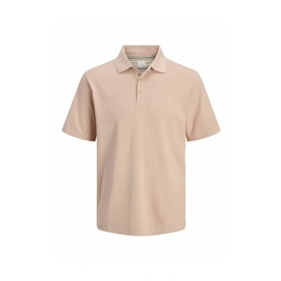 Abbildung von Jack &amp; Jones Premium Jprwilliam WASH SS Poloshirt, Herren, Größe: Large, Rose dust