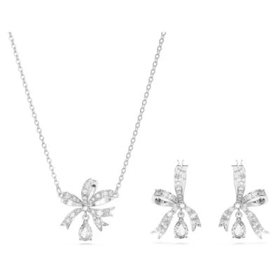 Abbildung von Swarovski SET Ohrringe, Damen, Größe: One Size, Silver
