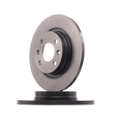 Abbildung von BREMBO COATED DISC LINE 08.A268.11 Bremsscheibe 260 12 4 voll beschichtet mit Schrauben RENAULT: TWINGO 2, 1, SMART: Fortwo III Cabrio