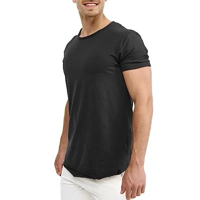 Abbildung von Indicode Jeans Wilbur Tshirt print, Herren, Größe: Small, Anthrazit
