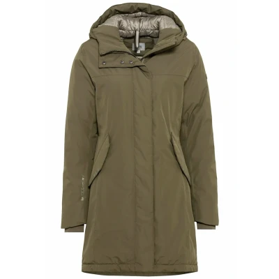 Abbildung von camel active Texxxactive Funktions Parka, Damen, Größe: 38, Dark khaki