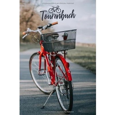 Abbildung von Tourenbuch: Fahrrad Tourenbuch für Frauen: Fahrradtour Radtour Tagebuch Notizbuch Radsportler, Radfahrer Und Fans. Der handliche Begleiter den Ausflug.