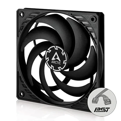 Abbildung von Arctic P12 Slim PWM PST Schwarz 120 mm