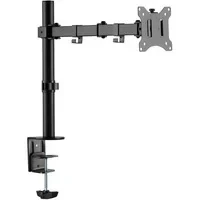 Abbildung von DIGITUS Monitorhalterung Tischklemme 1 Monitor Bis 32 Zoll 8 kg VESA 75x75, 100x100 Schwarz