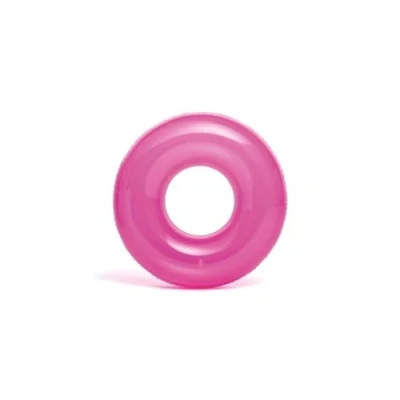 Abbildung von Intex Schwimmring transparent in 3 Farben phthalatfrei 76 cm Durchmesser
