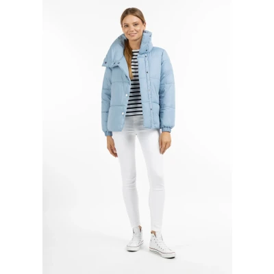 Abbildung von DREIMASTER Maritim Damen wattierte Winterjacke XL / Hellblau 100% Polyester