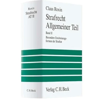 Abbildung von Strafrecht, Allgemeiner Teil. Bd. 2: Besondere Erscheinungsformen der Straftat