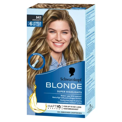 Abbildung von Schwarzkopf Blonde Super Highlights M1
