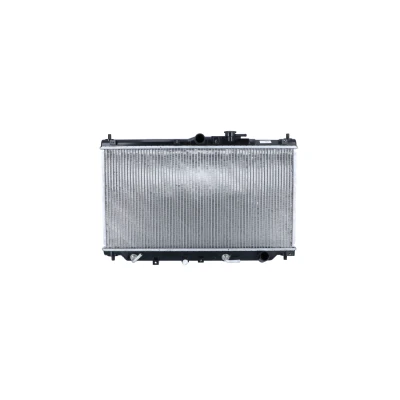 Abbildung von NRF 517722 Kühler, Motorkühlung Aluminium 677 350 24 mit Anbauteilen Kühlrippen gelötet HONDA: ACCORD 4