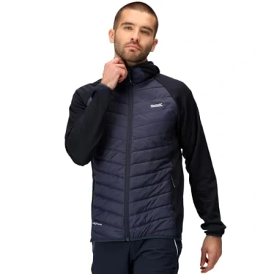 Abbildung von Regatta Herren Mens Andreson VIII Hybrid Lightweight Softshell Jacket Gefütterte Jacke, Blue, 3XL