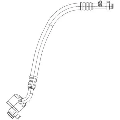Abbildung von Niederdruckleitung, Klimaanlage MAHLE ORIGINAL AP 131 000P