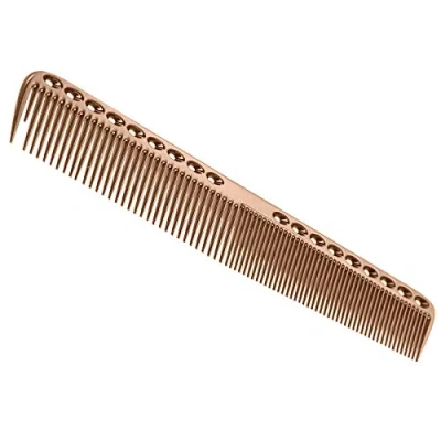 Abbildung von Nicoone Professionelle Haarkämme Luftfahrt Aluminium Metallschneidekamm Friseurkamm Salonkamm Meisterfriseurkamm zum Schneiden Und Haarstyling Rosa