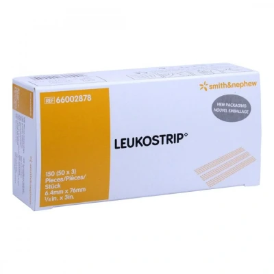 Abbildung von Leukostrip Wundnahtstreifen 6,4 x 76 mm Op box