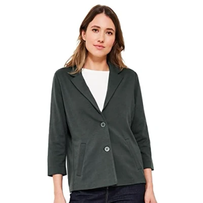 Abbildung von Cecil Basic Blazer, Damen, Größe: Small, Grün
